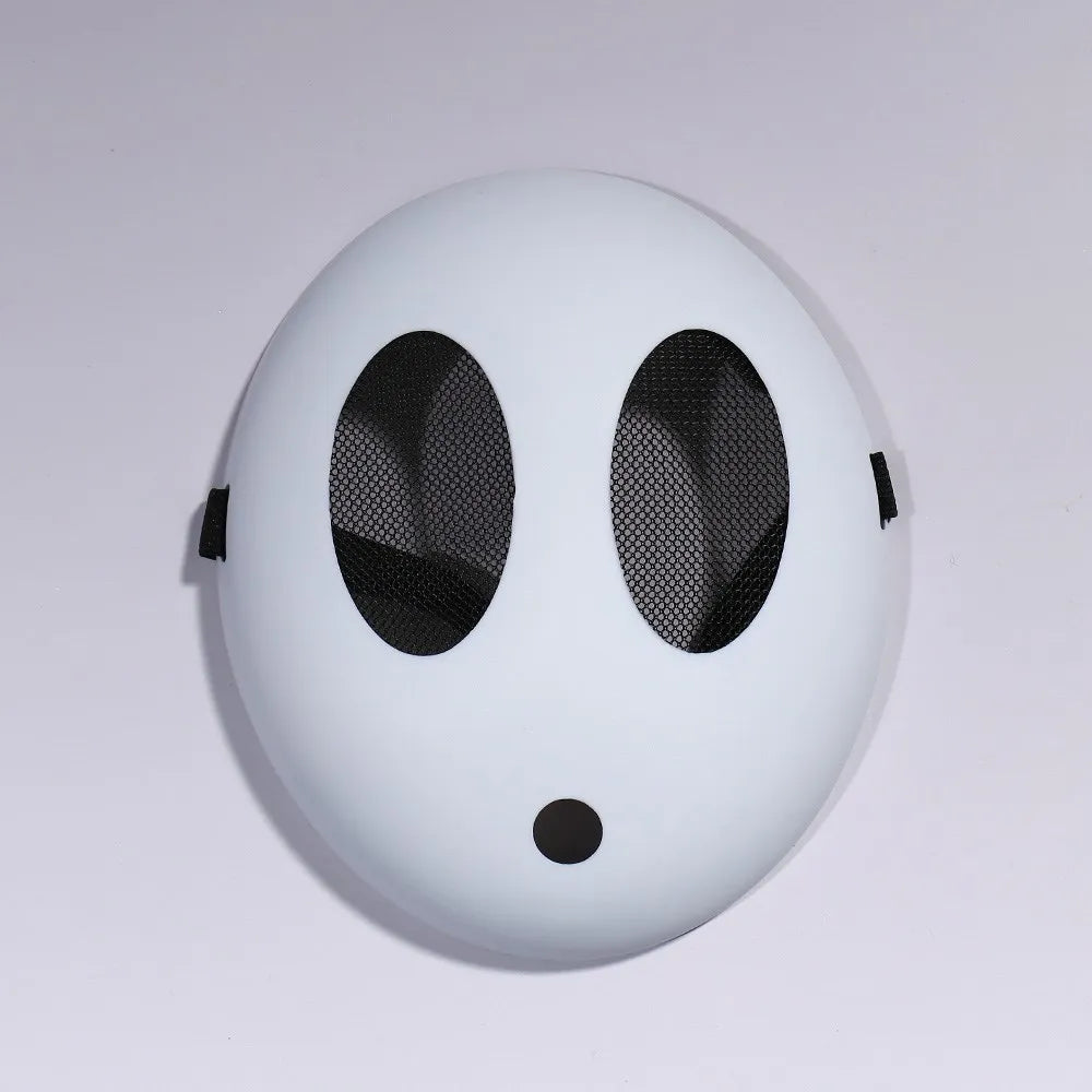 Game Shy Guy Bros Plastick Mask Cosplay Funny Cute Kid Boys Girls Adlut Mask Halloween Carnival Party Costume Props High Quality