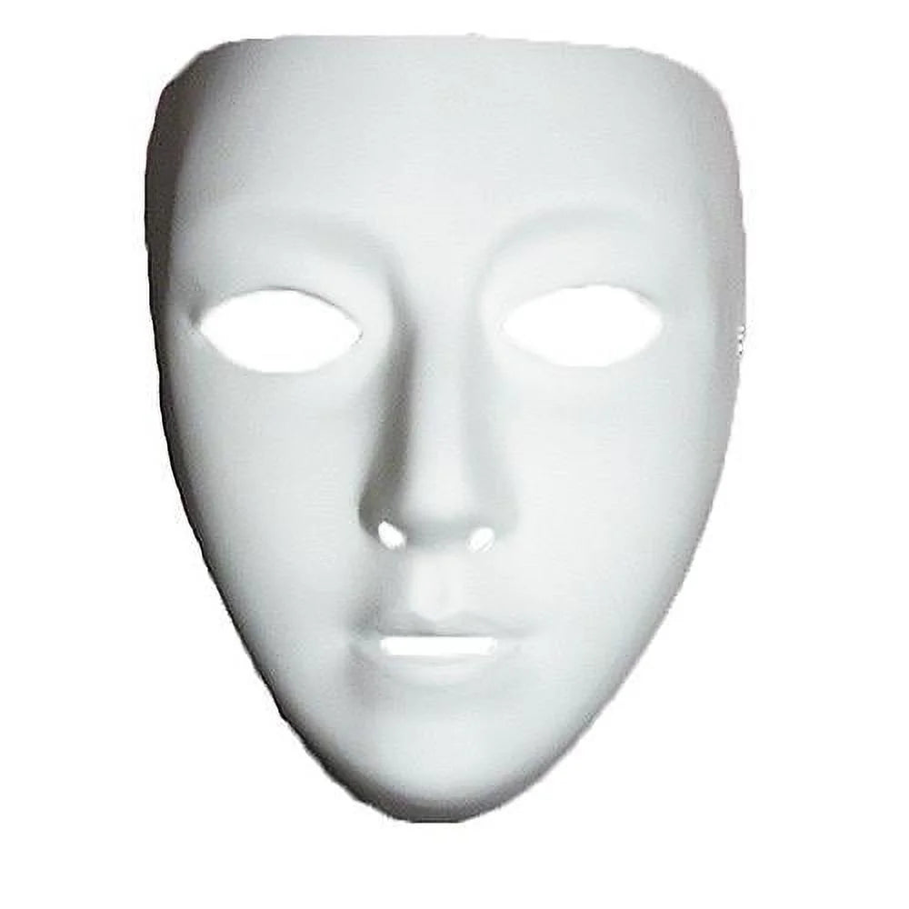 Blank Female Mask Halloween Accessory